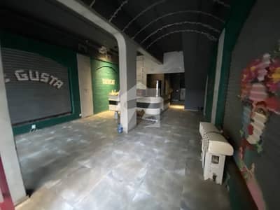 Ideally Ground Basement For Restaurant Available For Rent With Emprt Plot Next To This Property