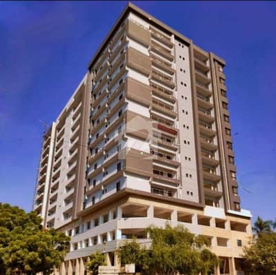 Brand New 2 Side Corner West open Flat Available For Sale At Prime Location Of Shaheed E Millat Road