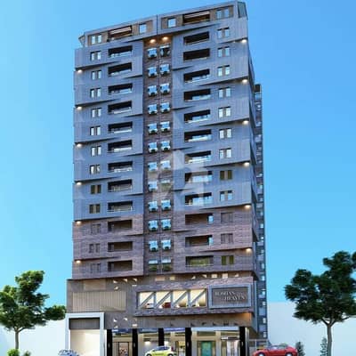 Roshan Heaven 4 Bedrooms Drawing Lounge West Open Leased Flat Available For Sale With Completion Plan At Prime Location Of Shaheed E Millat Road