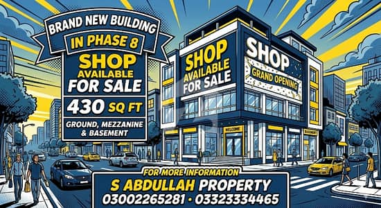 BRAND NEW BUILDING CHANCE SHOP 430 BRAND NEW BUILDING CHANCE SHOP 430
