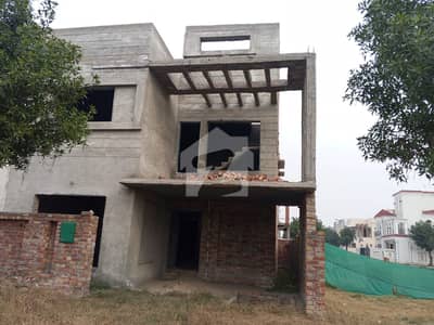 Grey Structure 8 Marla House For Sale In H Block Bahria Orchard Phase 2 Lahore