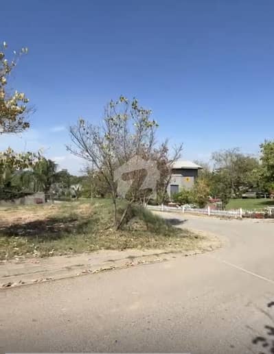 1 Kanal Plot Corner Facing Green & Close To Family Park