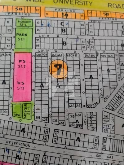 West Open 240 Yards Green Belt Facing Plot For Sale In Juhar Block 7