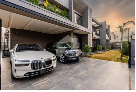 1 Kanal Most Beautiful with Basement Full Furniture Mazir Munir Designed Luxurious Places Available For Sale Facing Park Walking Distance Form Carrefour Near To Defence Raya Best Deal