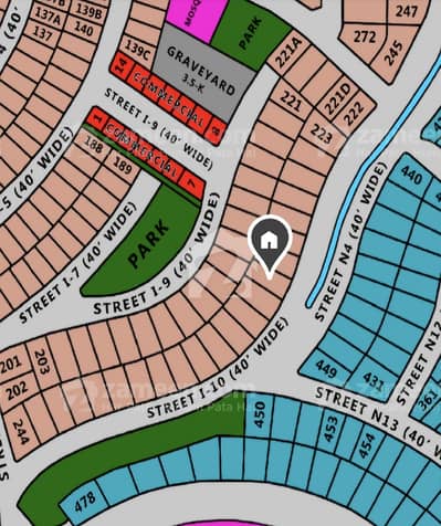 Top Location Plot In I Block Is Up For Sale