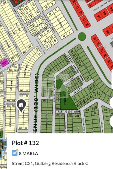 Top Location plot beside markaz is up for sale