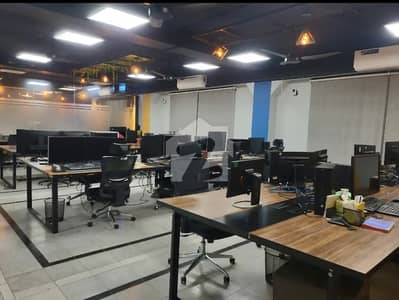 Fully Furnished Office Available For Rent Main Bboulevard Gulberg