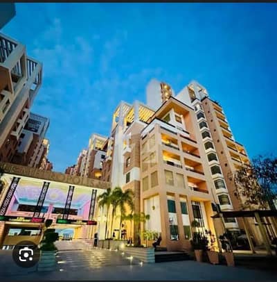 FLAT FOR SALE METROPOLIS RESIDENCY MAIN JINNAH AVENUE NEAR MALIR CAN'T CHECK POST 6