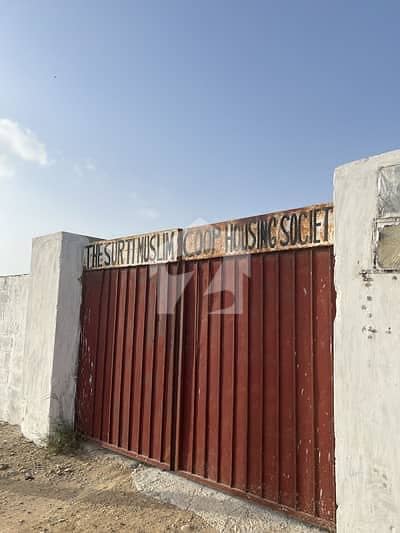240 SQ YARD PLOT AVAILABLE FOR SALE IN SURTI MUSLIM CHS SOCIETY SECTOR 49 SCHEME 33 KARACHI