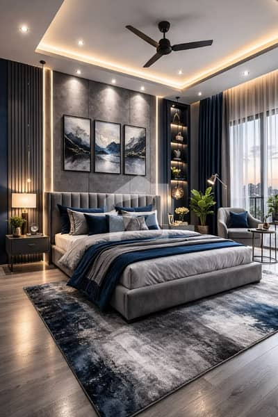 One Bed Luxury Furnished Apartment Available For Rent In Sector C Bahria Town Lahore