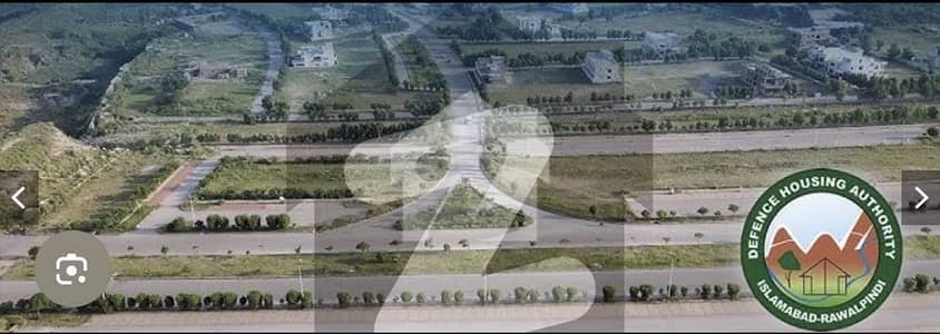 Lake View Plot For Sale 80feet wide Road Possession able Sector F