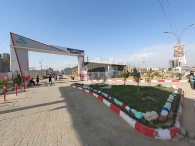 80 Sq Yard West Open Plot for Sale in Gold Block North Town Residency Near Park