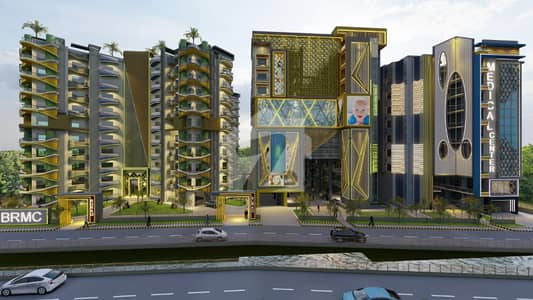 4 Bed Luxury Apartment Available For Sale at Nasir Bagh Road Buraq Residential Complex