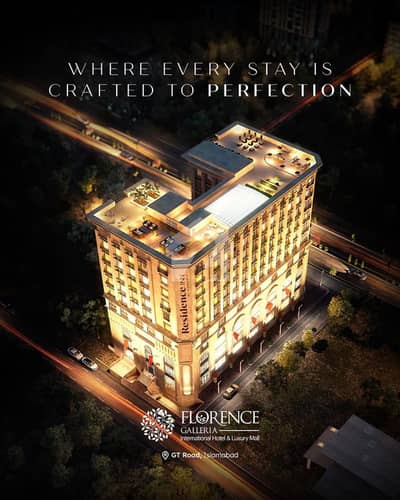 Boutique Shop For Sale In Florence Galleria Residence Inn By Marriott | DHA Allotment | Main GT Road
