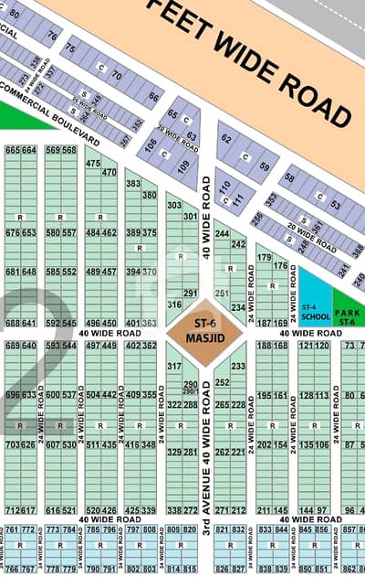 Saadi Garden Corner Plot Block 2, Karachi