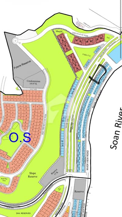 Most Elite Commercial Plot Of DHA 4 on Instalments