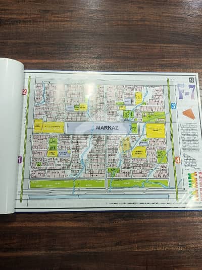 F7 Markaz Commercial Plot Front Back Open Very Prime Location