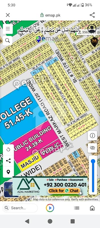 F-14/3 Investor Rate 40*80 Plot For Sale