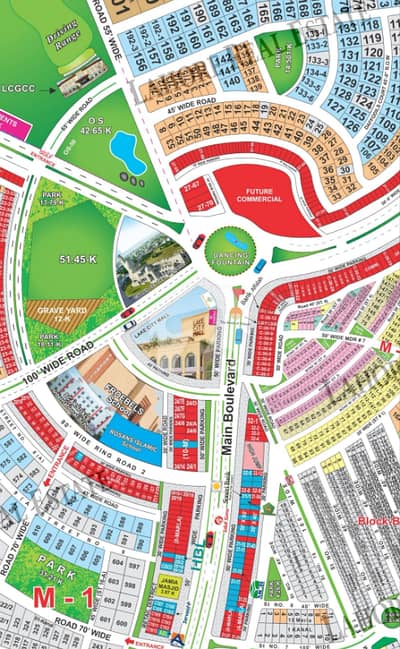 Corner 8 Marla Commercial Plot Is Up For sale in Lake City M1 block