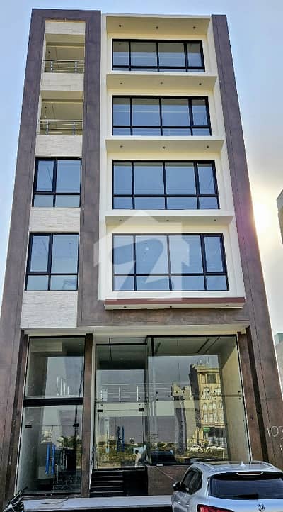 Newly Completed 08 Marla Owner Built Plaza wherein A+ Material is Used Both in Grey Structure and Finishing