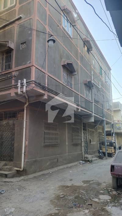 3 Side Corner Ground + 2nd Floor 120 Sq Yard House Is Available For Sale