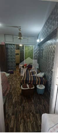 Direct Deal With Owner 4th Floor 1 Bed Corner Flat Is Available For Sale On Fort Sultan, Main Shahra-E-Faisal