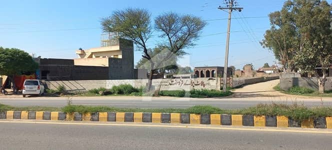 40 Marle (250 ) Corner Commercial Plot on Sialkot-Wazirabad GT Road
