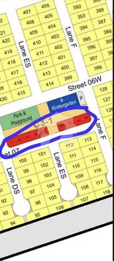 Commercial Plot 200 Yards Sector 6 A For Sale