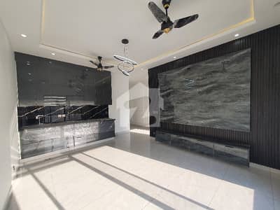 Semi Furnished Luxury Living: 12 Marla Brand New Designer House For Rent | Open Basement