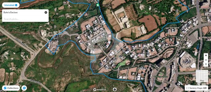 1 kanal plot for sale Bahria Enclave Block A