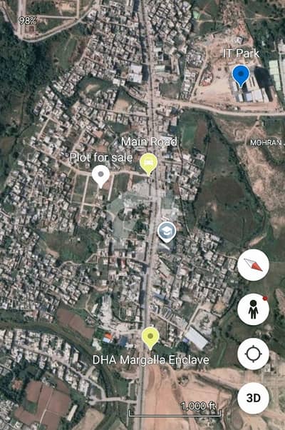 6 Marla (30'x50') Plot Urgent for Sale in Newmal Colony Near Kuri Road- 30 ft 2nd street Chak Shahzad Islamabad