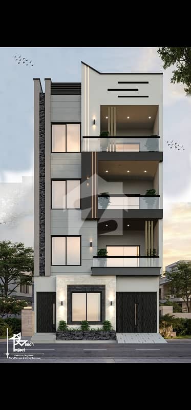 Brand New House Ground Plus 3 Available For Sale In Gulshan Block 6