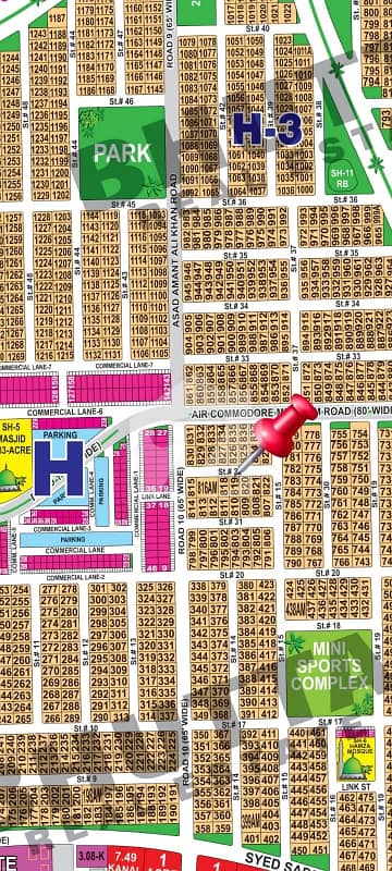DHA Multan Sector H 1 Kanal Residential Plot Near To Park, Masjid And Commercial.