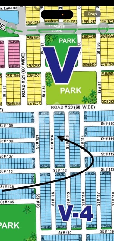 DHA Multan Sector V 5 Marla Residential Plot Near To Park, Masjid And Commercial.