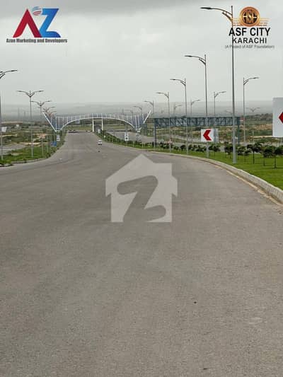 ASF CITY KARACHI 125 SQUARE YARDS UNBALLOTED VERIFIED PLOT AVAILABLE IN INVESTOR PRICE ( URGENT Sale )