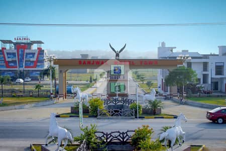 2x 3.5 Marla Commercial Plot For Sale in Sanjwal Model Town Attock, Jhala khan Road