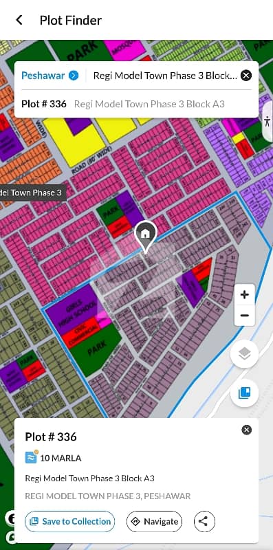 10 Marla Plot 3A3 336 Corner / North / 15 M Road Demand 175 Lac