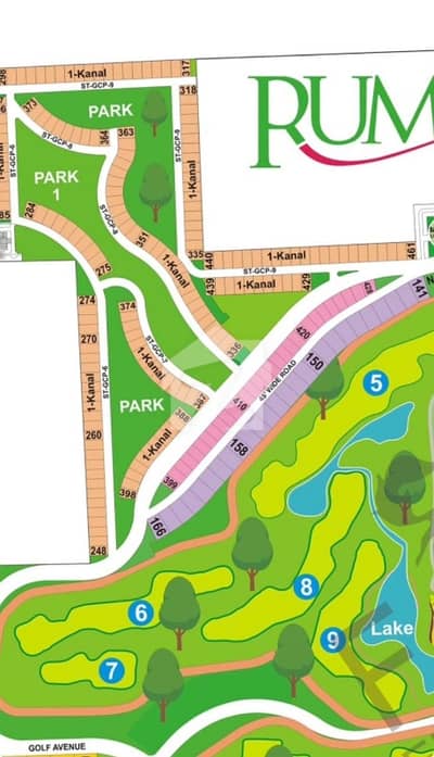 1 KANAL RUMANZA PLOT FOR SALE   23500000