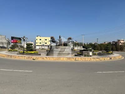 10 MARLA PLOT FOR SALE IN ALHAFEEZ PHASE 2 PRIME LOCATION MAIN CANAL ROAD