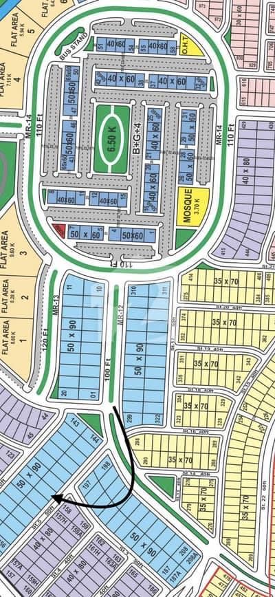 Kanal Plot In F Block ONLY At 2Crore At Sector B17, Islamabad