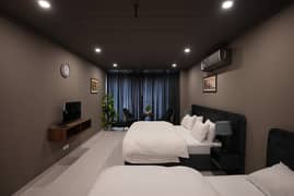 Beautiful Location, Fully Furnished Luxury Studio Apartment For Rent In Top City 1 Near New Airport Islamabad