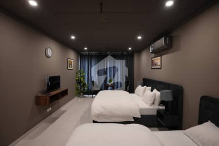 Beautiful Location, Fully Furnished Luxury Studio Apartment For Rent In Top City 1 Near New Airport Islamabad