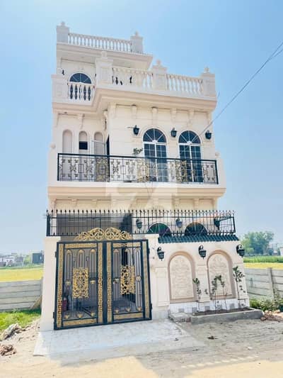 3 Marla Brand New House For Sale Park Lane Near Al Rehman Garden Phase 2 and Faizpur Interchange, Lahore-Jaranwala Road, Main Lahore - Islamabad Mtwy, Lahore. .