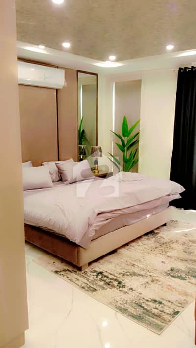 One Bed Furnished Apartment Available For Rent In Quaid Block Bahria Town Lahore