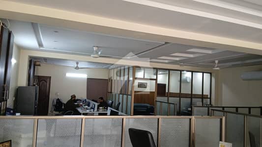 8 Marla First Floor Hall For Rent In D Block Valencia Town Lahore Ideal For Office / Commercial Use