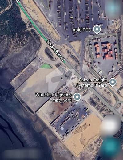 8 ACRES PLOT AVAILABLE FOR RENT AT THE PRIME LOCATION OF PORTQASIM