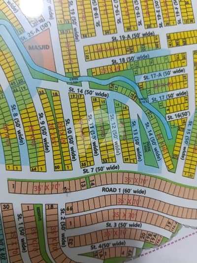 5 Marla Plot For sale Bahria Enclave