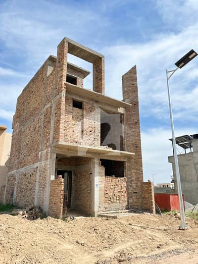 3.5 Marla Gray Structure House for Sale in Mumtaz City Chanab Block Islamabad