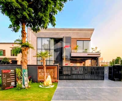 1 Kanal Top Quality Build Luxurious Beautiful Ultra Modern Design Villa Fully Furnished With Basement For Sale In DHA Lahore Phase 7 Prime Location, Near RAYA