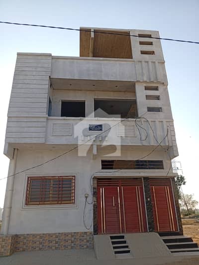 سعدی گارڈن - بلاک 3 سعدی گارڈن,سکیم 33,کراچی میں 4 کمروں کا 5 مرلہ مکان 1.55 کروڑ میں برائے فروخت۔